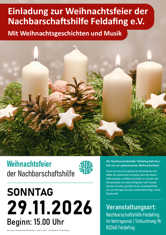 Weihnachten 2026 Feldafing
